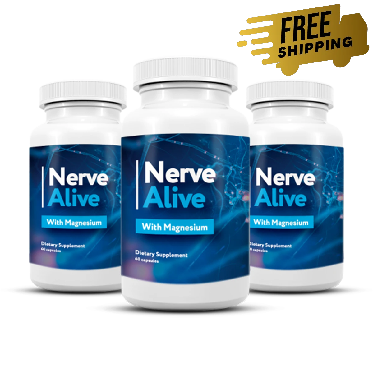 NerveAlive 3 Bottles - Advanced Package